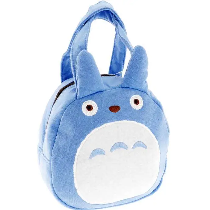 Figurine Studio Ghibli totoro blue lunch bag